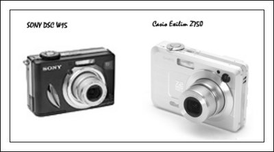 My previous compact cameras