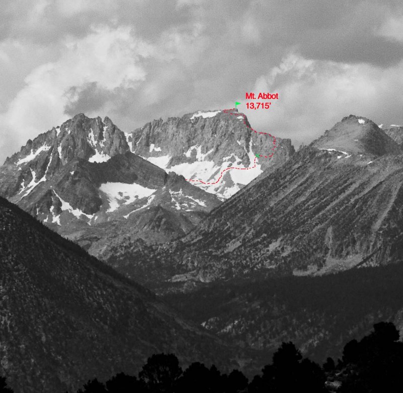 Mt. Abbot  NE Couloir