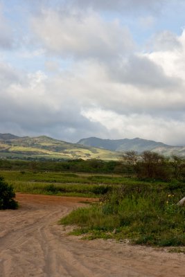 Breaking storm on southern part of Kauai