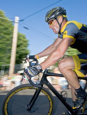 Lance lapped all but two in this race