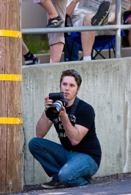 Kyle in his element