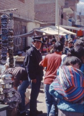 There were over 5,000 police/military according to the local Police Chief