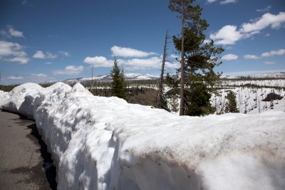 Lots of snow left in late May