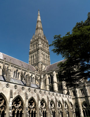 Salisbury Cathedral - great marvel of the medieval age
