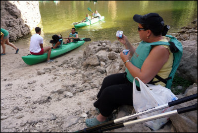 Kayaking in Rio Duraton
