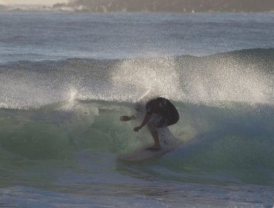 Early Morning Surfer at Manly Beach
