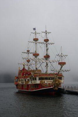 Galleon Ferry on Lake Ashi-noko