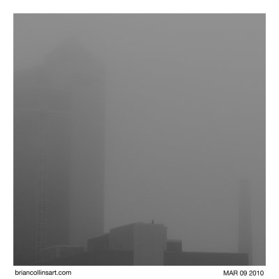 UNMC in fog