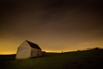 Night barn