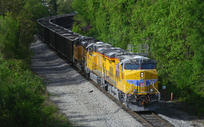 UP C45AC's testing at Roanoke