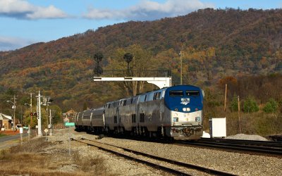 Amtrak 873 at Webster