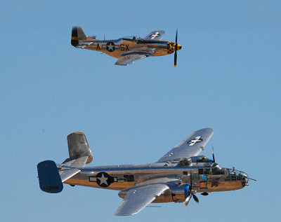 B-25 with Escort.jpg