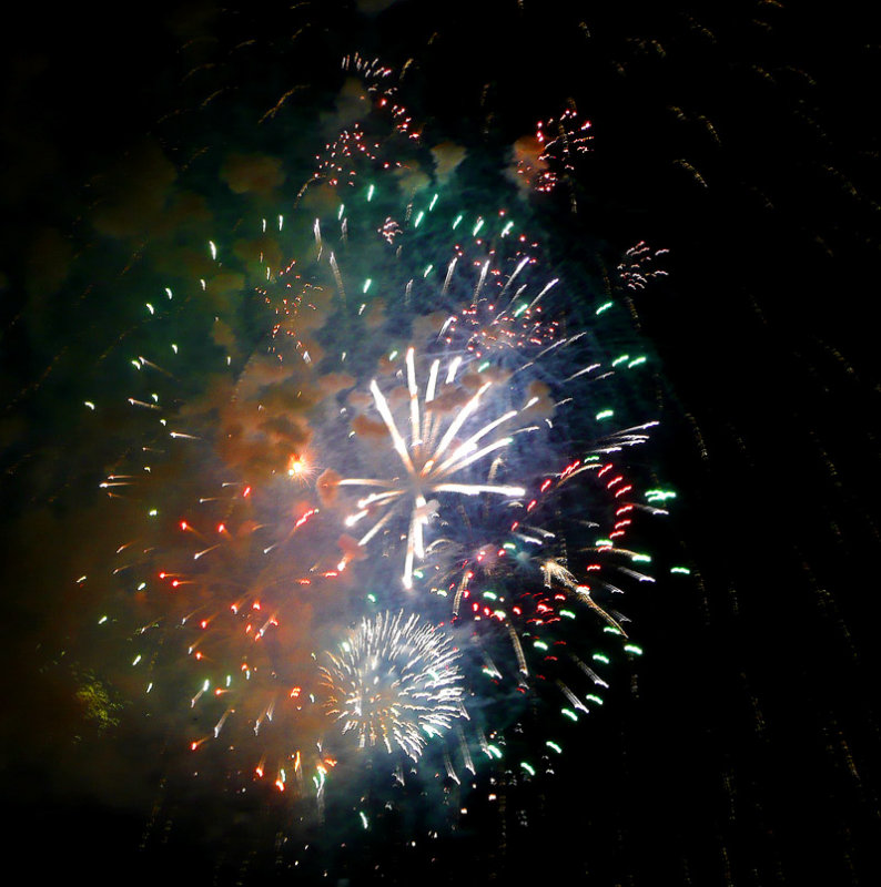 New Years Eve Sydney Sky  Fire