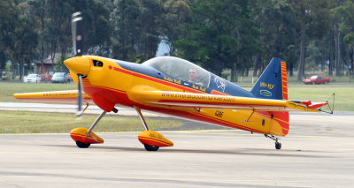 After Aerobatic Display - Giles 202