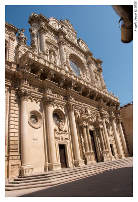 Lecce, church of Santa Croce