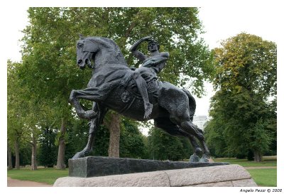 Physical Energy sculpture in Kensington Gardens