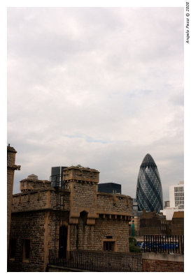 The Gherkin from Tower of London