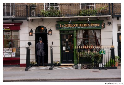 The Sherlock Holmes Museum - 221b Baker Street, London