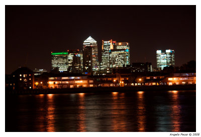 Isle of dogs from Greenwich