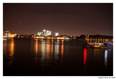 Isle of dogs from Greenwich