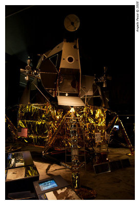 Full-size replica of the LEM - The National Museum of Science & Industry