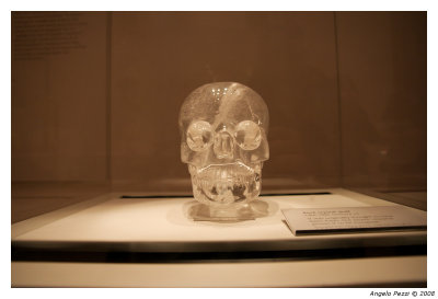 Crystal skull, British Museum