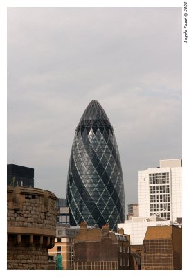 The Gherkin from Tower of London
