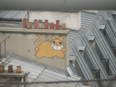 Chat, Pompidou
