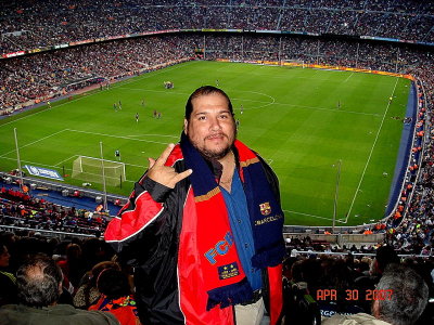 Don Gato in the Camp Nou - Barcelona 2007