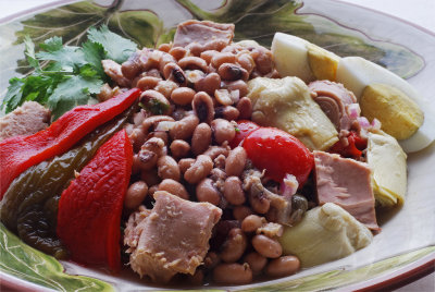 Salada de feijo