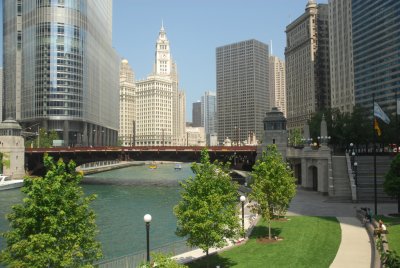 The river