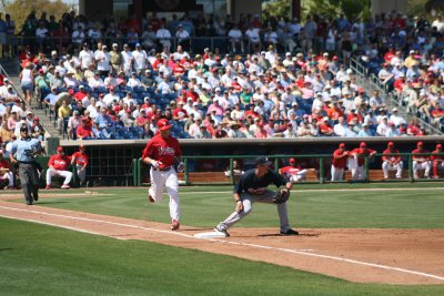 Out at First