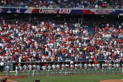 2010 Phillies Opening Day Lineup
