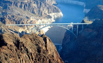 Bridge And Hoover Dam I