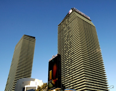 Both Towers Of The Cosmopolitan
