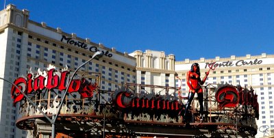 Diablo's Cantina Next To The Monte Carlo Hotel