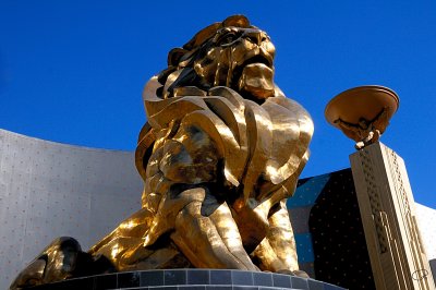 MGM Lion With Strongman II