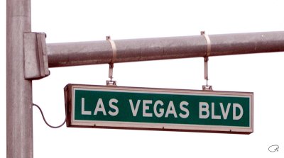 The Strip Street Sign