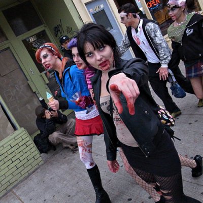 Toronto Zombie Walk 2010