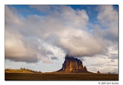 Shiprock and Storm Clouds 1
