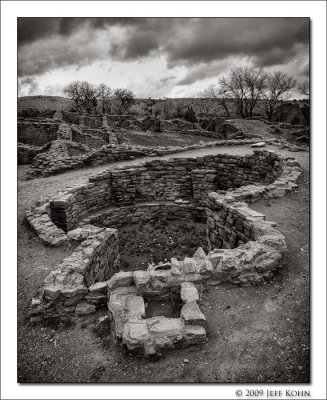 Ruins and Storm Clouds