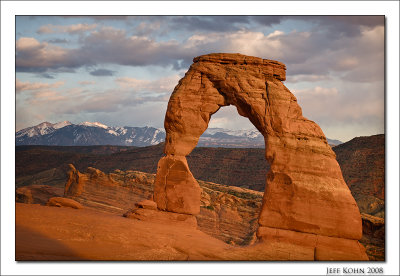 Delicate Arch, Sunset