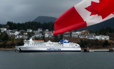Northern Adventure at the berth in Prince Rupert