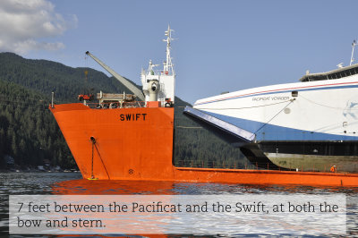 Pacificat Voyager on heavy lift Swift