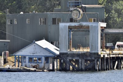 Old Fuel dock at Bamfield