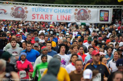 Bethesda YMCA Annual Turkey Chase 10k - 11/25/2010