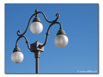 street light / Strassenlaterne in Lugano / TI