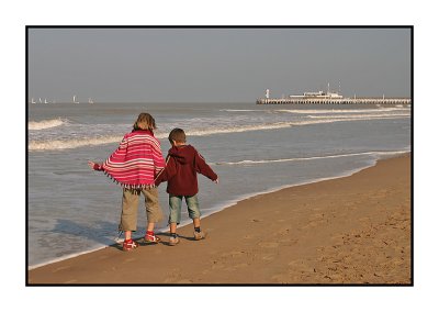 An autumn day in Oostende, October 2005