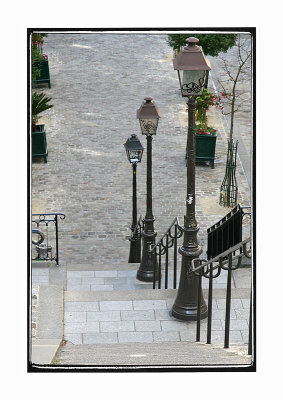 Montmartre stairs