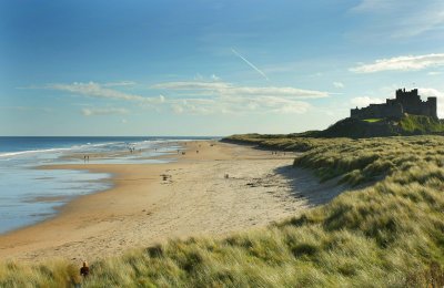 Bamburgh beach